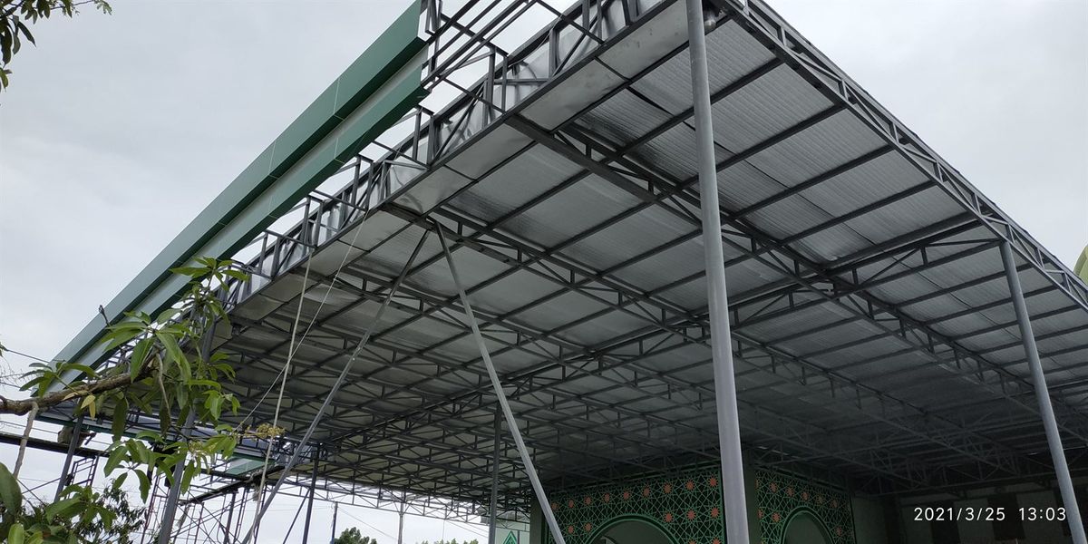 kanopi makodam - Dokumentasi Proyek